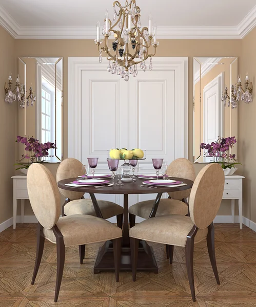 Modern dining-room interior — Stock Photo, Image