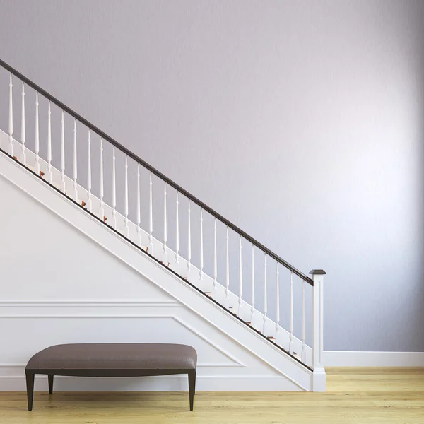 Escadaria na casa moderna . — Fotografia de Stock