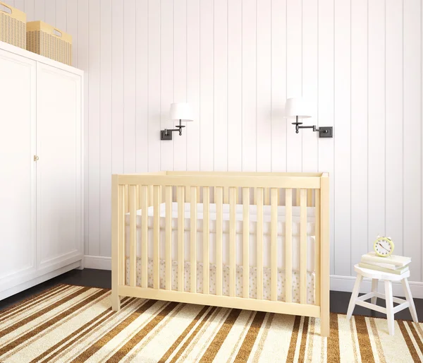 Cozy interior of nursery — Stock Photo, Image