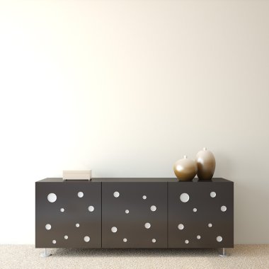 İç modern Şifonyer ile