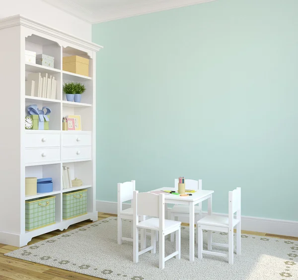 Colorful playroom interior. — Stock Photo, Image