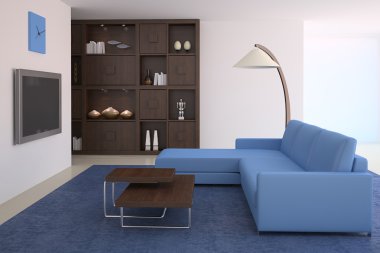 Modern oturma odası