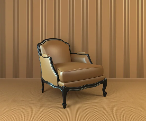 Scene with classic armchair — Stock Photo, Image