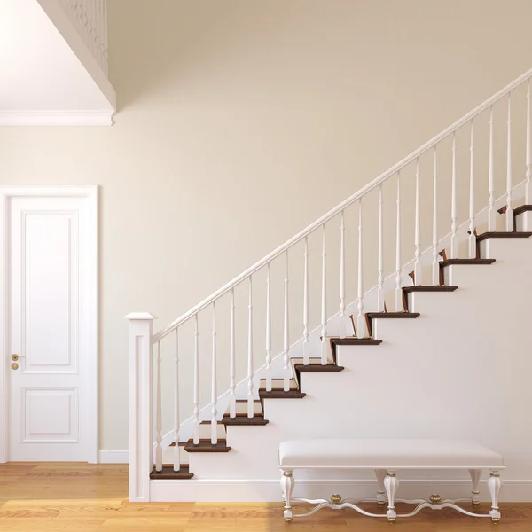 Escadaria na casa moderna . — Fotografia de Stock