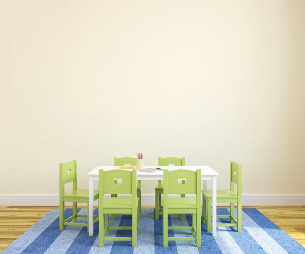 Colorful playroom interior. — Stock Photo, Image