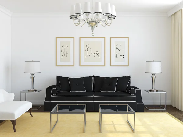 Modern living-room. — Stock Photo, Image