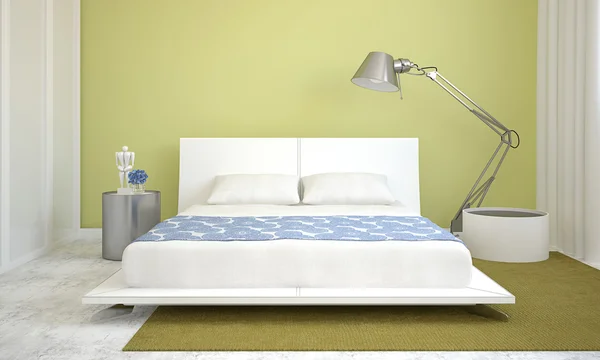 Camera da letto moderna Interno. — Foto Stock
