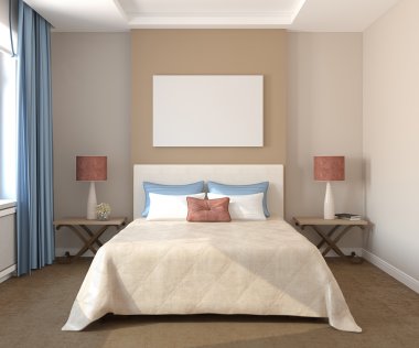 güzel yatak odası iç