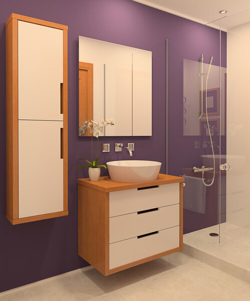 Современный санузел.