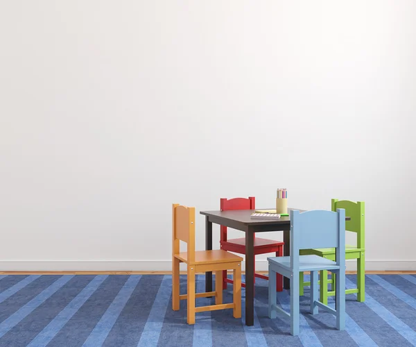 Colorful playroom interior — Stock Photo, Image