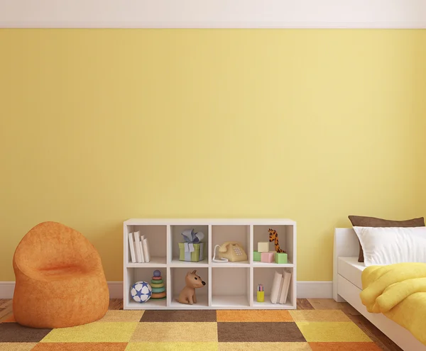 Colorful playroom interior. — Stock Photo, Image