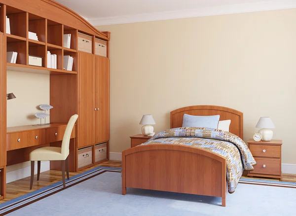 Wooden Playroom interior — Stock Photo, Image