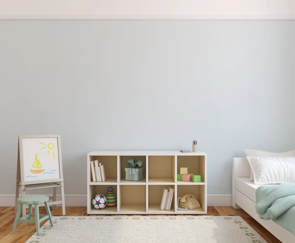 Speelkamer interieur fir kid. — Stockfoto