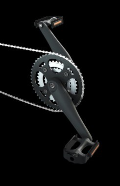 Pedallar ve bisiklet zincirleri
