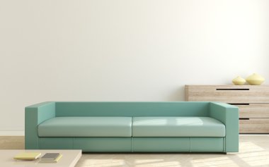 Modern oturma odası.