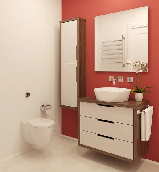 Modern banyo iç mimarisi. — Stok fotoğraf