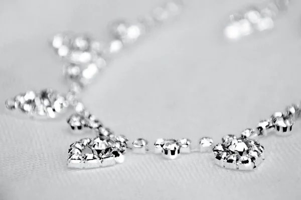 Necklace on a white background — Stock Photo, Image