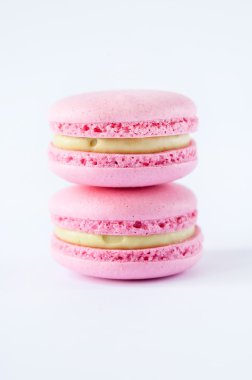 güzel renkli tatlılar makarons