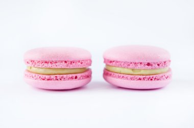 güzel renkli tatlılar makarons