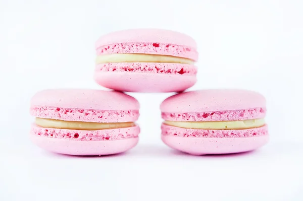 Güzel renkli tatlılar makarons — Stok fotoğraf