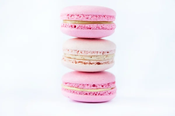 Güzel renkli tatlılar makarons — Stok fotoğraf