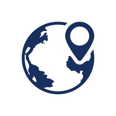 Etkileyici ve Sadık Tasarlanmış GPS konumu simgesi