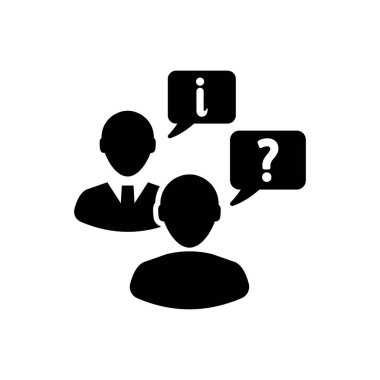 Çekici ve Güzel veya Sadık Tasarlanmış Müşteri Hizmeti Simgesi