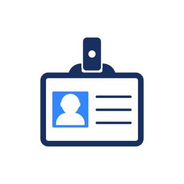 Kimlik Kartı Simgesinin Basit ResmiComment