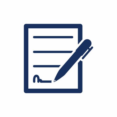 İş Sözleşmesi Simgesinin Basit ResmiComment