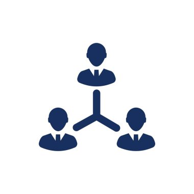 Çekici ve Güzel ya da Sadık Tasarlanmış İş Hiyerarşisi Simgesi