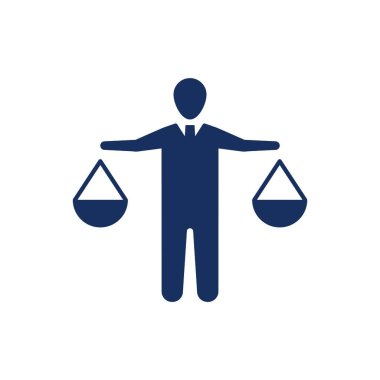 Çekici ve Güzel veya Sadık Tasarlanmış İş Hukuku Simgesi