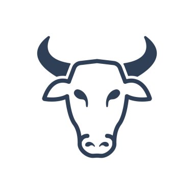 Bull Icon 'un Basit Resimleri