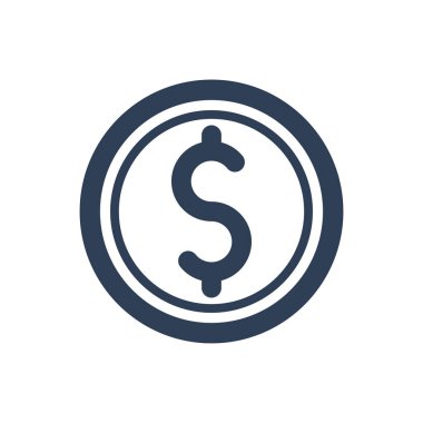 Dolar / Para Simgesinin Basit İllüstrasyonu