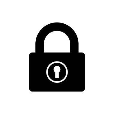 Güvenlik Kilidi Simgesi herhangi bir tasarım projesi için mükemmeldir