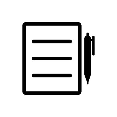 Anlaşma Kağıt Simgesi her türlü tasarım projesi için mükemmeldir