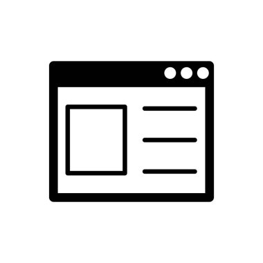 Web Sayfası Simgesi herhangi bir tasarım projesi için mükemmeldir