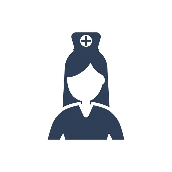 Hemşire Simgesi 'nin Basit Çizimi