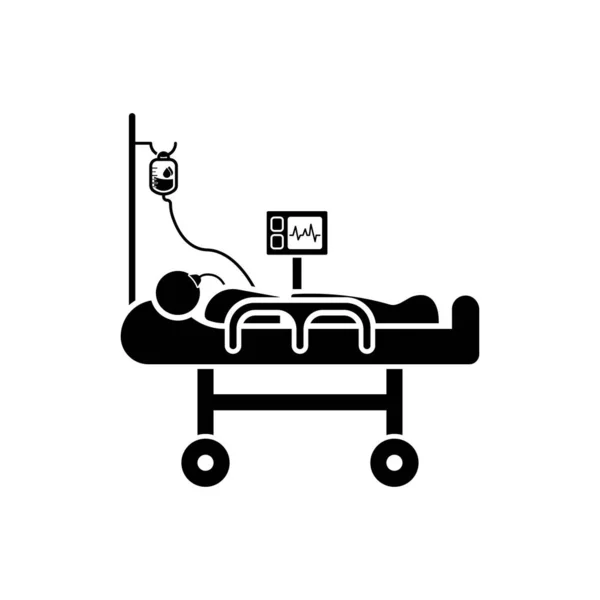 Damardan Hasta Simgesinin Basit İllüstrasyonu