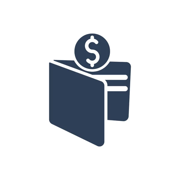 Para Çantası Simgesinin Basit İllüstrasyonu