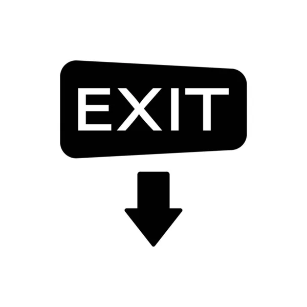 Çekici ve Güzel veya Sadık Tasarlanmış Çıkış Simgesi Simgesi 