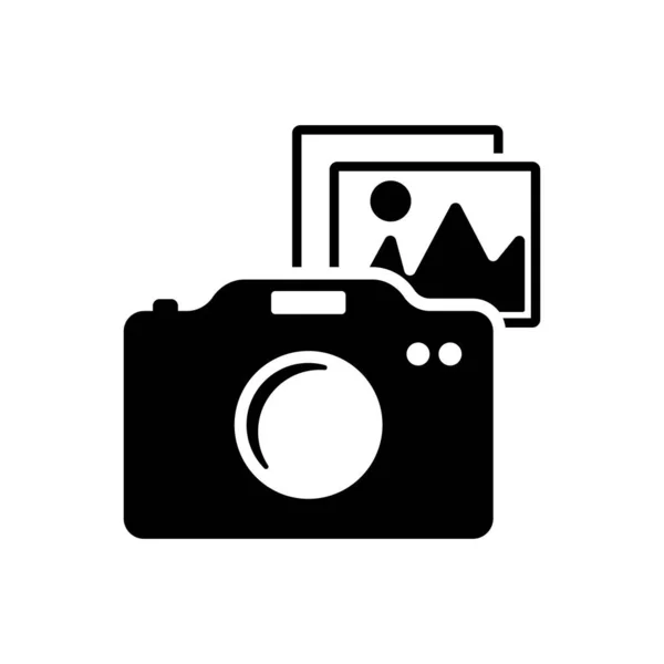 Kamera fotoğraf simgesi herhangi bir tasarım projesi için mükemmeldir