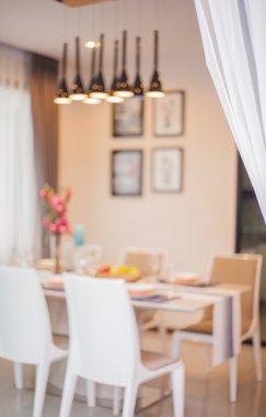 modern ev iç görüntü bulanıklığı