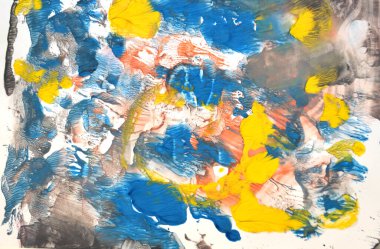 Çamurlu boya. Suluboya soyut arkaplan. El çizimi