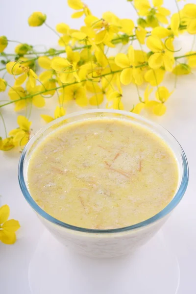 Vermecelli Payasam Veya Kheer Güney Hindistan Ana Tatlı Yemeği Vermicelli — Stok fotoğraf