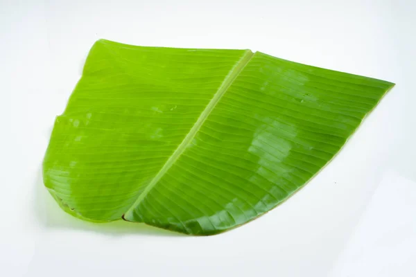 Banana Leaf Fresh Green Banana Leaf Textured Background Which Mostly — Stock Photo, Image