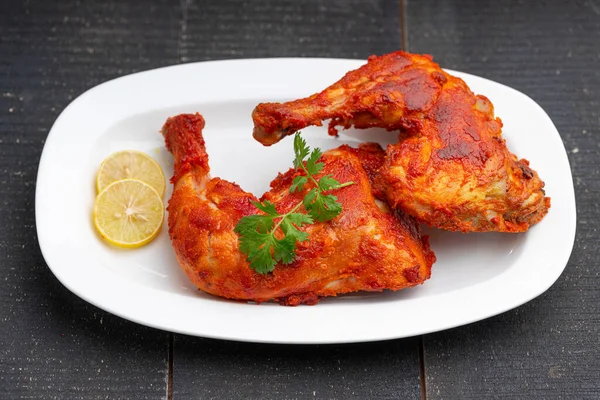 Fried Chicken Leg Drum Stick Fry Spicy Indian Chicken Fry — Stock Photo, Image