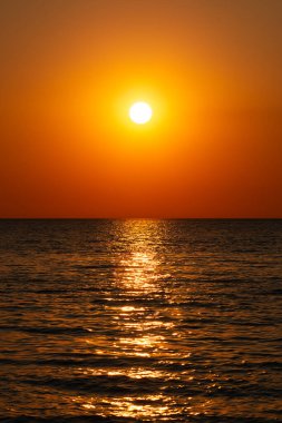 sunset over the Baltic Sea, Latvia