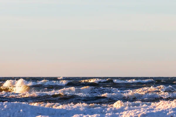 Kust Van Baltische Zee Letland — Stockfoto