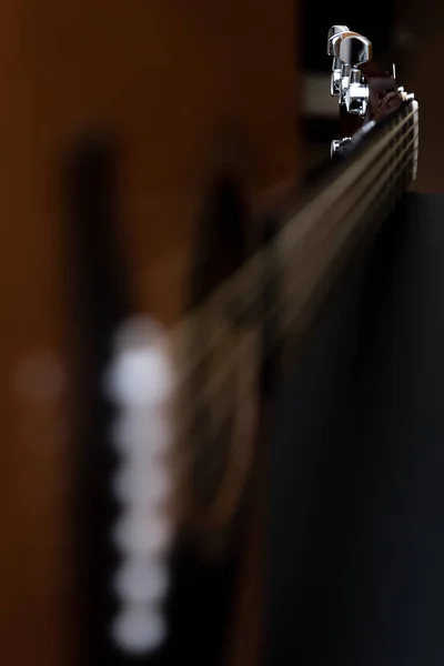Gitar Yakın Çekim Bulanıklığı — Stok fotoğraf