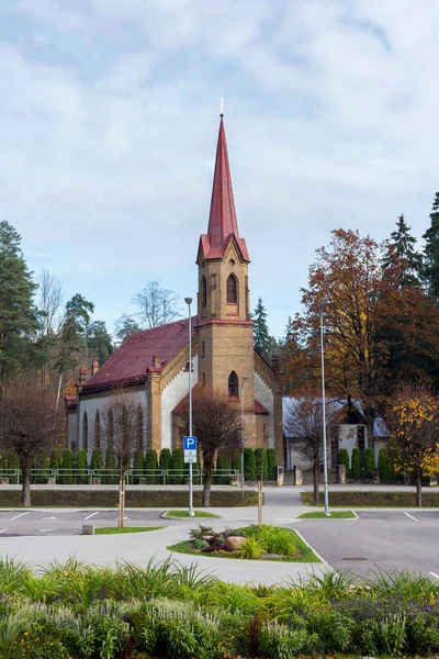 Evangelical Lutheran Church Ogre Latvia — Stock Photo, Image